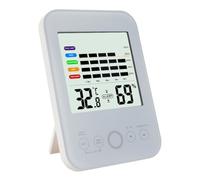 BIUDECO Thermomètre Hygromètre Numérique Intérieur Haute Précision Écran Tactile Lumineux sans Pile en Abs pour Maison et Sports en Plein Air