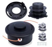 Biuhpa Tête de coupe pour Stihl Autocut 25-2 Tête à fil M10x1.0 pour FS55 FS55R FS56 FS80 FS85 FS90 FS100 FS110 FS130 FS250 Tondeuse à gazon Pièces de rechange 40027102108 (1*Tête de coupe+Un ensemble