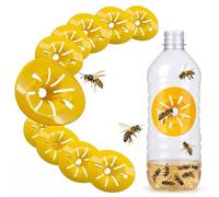 BIVYAX Piege Frelon Asiatique Nasse, piege guepe pour Jardin Exterieur, Piège à Frelons Asiatiques Puissant, Piège à Insectes Volants sans Poison pour Abeilles, Guêpes et Frelons, 10 pièces