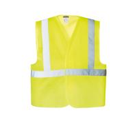Portwest Gilet 1 bande & baudrier, Couleur: Jaune, Taille: L/XL, C472YERL/XL