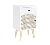 Bizzotto Vicky Meuble 1 a-1 C, Bois, Blanc, 40 x 30 x 68 cm