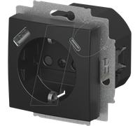 BJ 20 EUCUSB-915 - Insert USB Safety+ avec USB A/C Busch-Balance® si