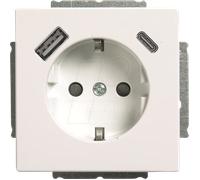 BUSCH JAEGER BJ SCHUKO -/USB C20 EUCB2USBAC-44GSteckdose Safety+ (2CKA002011A6316)
