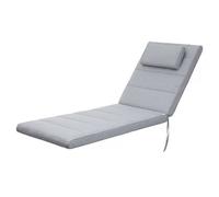 Bjird - Coussin Chaise Longue pour Jardin - siège 195x60 cm, Beige - Coussin Bain de Soleil extérieur-intérieur