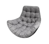 Bjird - Coussin Fauteuil Suspendu 100x120cm, Gris (Ecolen), Fauteuil Balancoire, Chaise Oeuf