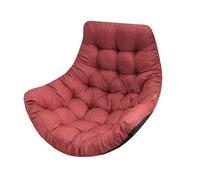 Bjird - Coussin Fauteuil Suspendu 100x120cm, Rouge (Ecolen), Fauteuil Balancoire, Chaise Oeuf