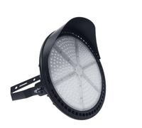 BJKYTMLM Projecteur à support rond LED, projection extérieure, éclairage super lumineux for chantier de construction(300W)