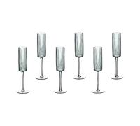BJÖRN LINJE Lot de 6 flûtes à champagne - 20 cl
