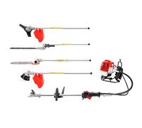 BJTDLLX Débroussailleuse à essence 4 en 1 à essence 52 cc 2 temps 2,3 HP pour tailler les arbres de jardin, 8500 tr/min, capacité du réservoir de 0,22 gal