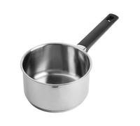 BK Blue Label Cool Casserole en acier inoxydable avec poignée qui reste froide Convient pour induction, four et lave-vaisselle Argenté 16 cm