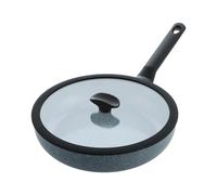 BK Blue Label Sauteuse antiadhésive en granit céramique Ø 24 cm/4,2 l, sans PFAS, induction, revêtement anti-adhésif, passe au four jusqu'à 160 °C, passe au lave-vaisselle, chauffage rapide, poignées