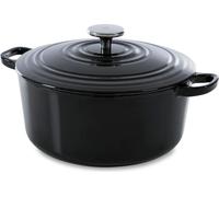Bk Bourgogne Casserole 24 cm Noir
