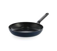 BK Enjoy Poêle Céramique Antiadhésive Ø 28 cm, Sans PFAS, Compatible Induction, Passe au Four 160 °C, Lave-Vaisselle, Chauffe Rapide, Poignées Cool-Touch, Oxford Blue