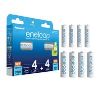 [BK-KJMCDE44E] Eneloop Eneloop Combipack Piles Rechargeables 4xAA (2000 mAh) ...
