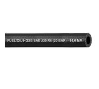 BK-PowerTCS Tuyau Au Mètre d'Essence, d'Huile, Carburant, Diesel - Certifié SAE J30 R6 (Diamètre Intérieur: 14,0mm/Extérieur: 22,0mm)