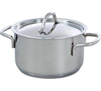 Bk Profiline B5693.220 Casserole avec couvercle, acier inoxydable, 20 cm de diamètre, compatible induction