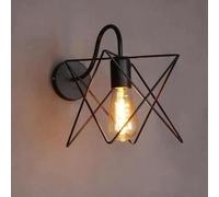 BK Vintage Fer Cage Mur Lampe Rétro Loft Couloir Escaliers Lampe Lumière Salle de Bains Appliques applique murales luminaire 1PCS
