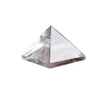 BKGWCSOR 1pc 3cm Cristal Clair Quartz Pyramide Pierre Pointe Tour
