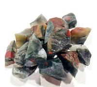 BKGWCSOR 200 g de pierres brutes en cristal et quartz brut pierre sang africaine for la décoration feng shui maison