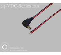 BKL 075903-750 - Câble adaptateur, 750 mm, fiche coudée c.c. sur extrémités libre