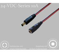 BKL 075906-4000 - Câble adaptateur, 4000 mm, fiche c.c. sur couplage c.c.