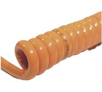 BKL Electronic 1506143 Câble spiralé H07BQ-F 800 mm / 3200 mm 2 x 1.5 mm² orange 1 pc(s)