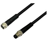 BKL Electronic 27000000 Câble de raccordement pour capteur/actionneur - Raccord M8 - Droit - 2 m - Nombre de pôles : 3-1 pièce