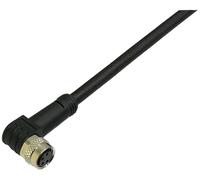 BKL Electronic 2700010 Câble de raccordement M8 femelle, coudé 5 m Nombre de pôles: 3 1 pc(s)