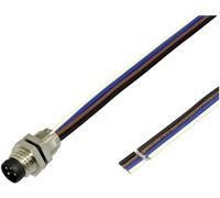 BKL Electronic 2701001 Fiche encastrée pour capteur/actionneur M8 0.2 m Nombre de pôles: 4 1 pc(s)