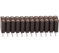 BKL Electronic Barrette femelle (de précision) Nbr de rangées: 2 Nombre de pôles par rangée: 13 10120848 1 pc(s)