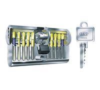 BKS Serrure à cylindre profilé BL 31/31 mm avec 3 clés, B 8812 0067