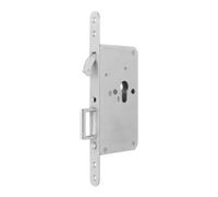 BKS Serrure à pêne circulaire Circulaire r./Grille élastique PZ argent rd 20x250mm Quantité:1