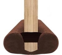 BKSAI Boudin de Porte Isolant Froid Double Joint pour Porte 80-100 cm | sans Colle - Bas de Porte Isolation - Dessous de Porte Anti Bruit Poussière Stop à l'air Froid Anti Souris Insectes - Brun