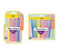 Paper-Mate Stylos-feutres Flair – Lot de 6 – Pastel – Pointe 0,7 mm