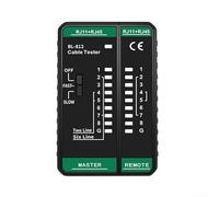 BL-812 Testeur de câble réseau, continuité de fil RJ45/RJ11 avec double mode rapide/lent, détection de distance de 300 m pour câbles Ethernet blindés/non blindés et téléphoniques
