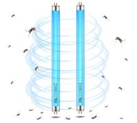 BL T5 F6W Tube de remplacement pour tue-mouches, 9 pouces (22,4 cm), Lampe UV 365nm | Compatible avec tue-insectes électronique