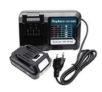 BL1021B 2.0Ah Batterie pour Makita 12V Batterie + Chargeur DC10WD DC10SB 10.8V/12V, Remplace Makita DF333DSAE DF031D DF333D DF0333D BL1015 BL1016 BL1041B 197339-1 197296-9 BL1020