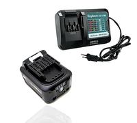 BL1041B 4,0Ah 4000mAh Batterie + Chargeur 10.8V-12V DC10WD DC10SB, Compatible Makita 12V Batterie BL1015 BL1016 BL1041B BL1040B BL1021B CP100DZ MP100DZ JR103DZ DF333DZ TD110D HR140DZ