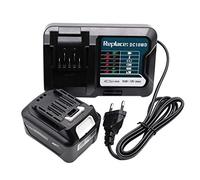 BL1041B 4,0Ah Batterie pour Makita 12V BL1016 BL1015 BL1021B, avec Chargeur DC10WD DC10SB DC10WC 10,8V/12V, Compatible avec Makita HP331DSAP1 HP332D MP100DZ CG100D JR103DZ DF333DZ TD110D HR140DZ