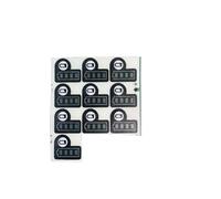 BL1830B Li-ion batterie 10 pièces LED autocollant étiquette Pack pour Makita 18V 14.4V batterie au Lithium BL1860 BL1890 BL1815 BL1415 BL1430B 10 PCS