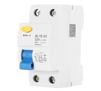 BL1E-63 RCCB Disjoncteur différentiel de courant 32A 1P+N 230V 30mA Fuite Surcharge Court-circuit Protection