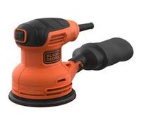 Black & Decker Ponceuse excentrique filaire BEW210-QS 230 W 125 mm - sac de collecte et 1 abrasif