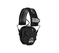 (Black-B eao)Casque antibruit actif pour le tir Protection auditive électronique Protection auditive Réduction du bruit Casque de chasse act