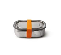 BLACK + BLUM BAM-SS-S003 Récipient alimentaire étanche en acier inoxydable et silicone 600 ml Orange 600 ml