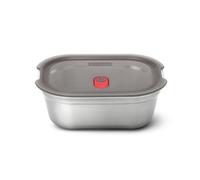 black + blum Boîte multifonction | Boîte à sandwich en acier inoxydable 900 ml | Passe au four, au micro-ondes, au congélateur et au lave-vaisselle | Scellage sous vide et valve à vapeur dans le