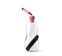 Black+Blum EAU Good Lot de 2 bouteilles d'eau, rouge, 800 ml, Tritan, rouge, Ø 8,5 cm, H 24 cm