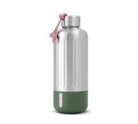 BLACK + BLUM Explorer Gourde Isotherme | Étanche | 850 ml | Olive | 24 h Froid & 12 h Chaud, Isolation Sous Vide, Inox, Boucle de Transport, Sans BPA, Randonnée, Sport & Hydratation Quotidienne