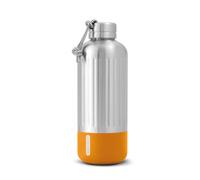 Black+Blum Bouteille isotherme Explorer 850 ml inox étanche avec anse Argent/Orange