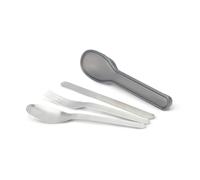 BLACK + BLUM Set Couverts Voyage | Inox | Étui | 3 Pièces