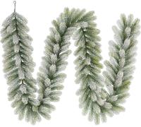 Black Box Trees Guirlande de Nagoya avec neige - Guirlande de Noël L270 cm - Vert Frosted